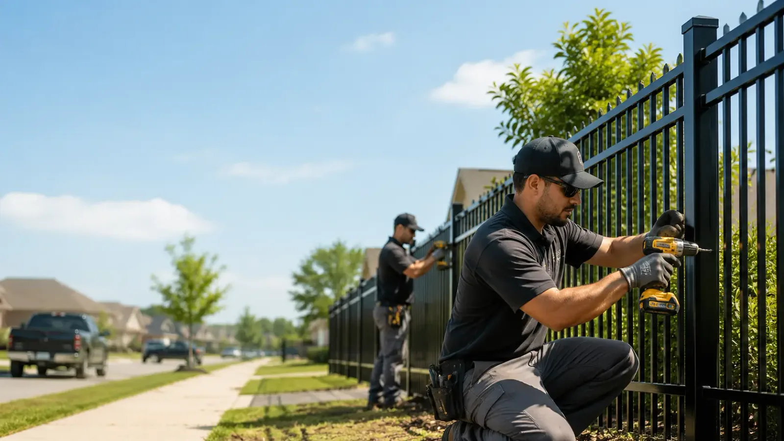 Metal Fence Installation in Douds, IA
